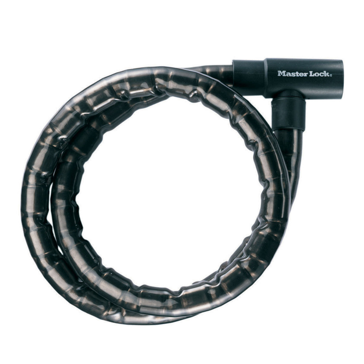 master lock fahrradschloss code ändern Panzerkabelschloss mit Schlüssel, 2 m lang und 20 mm Durchmesser; schwarz