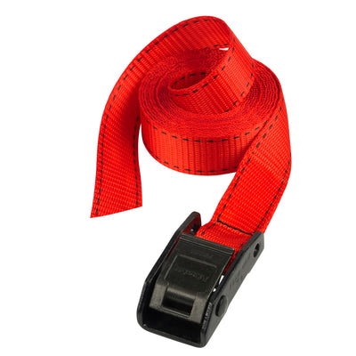 5m x 25mm lashing strap; 2 pack; assorted colours