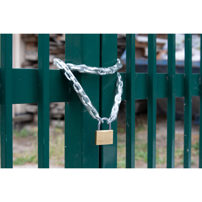 70mm wide solid brass body padlock