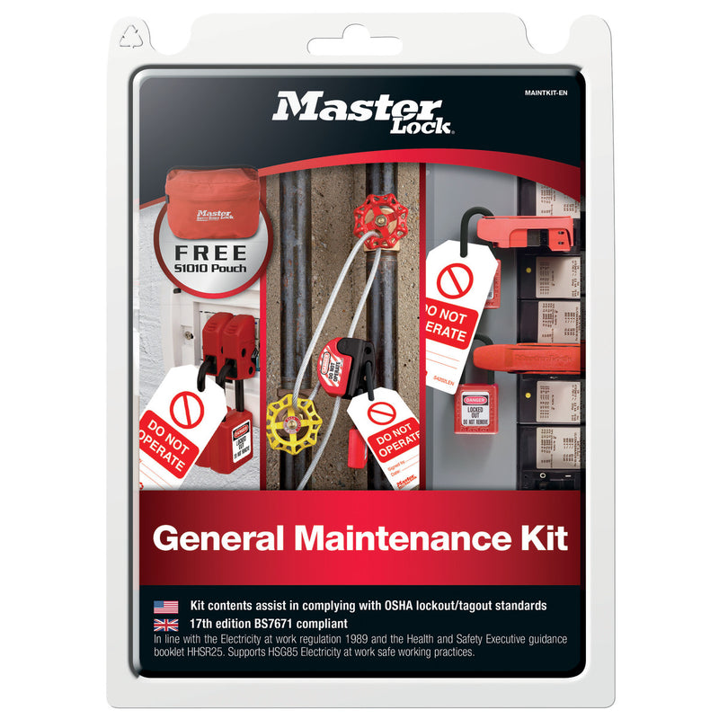General maintenance lockout   clamshell kit   english uk