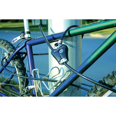 1,8m long x 10mm diameter Python™ adjustable locking cable; black