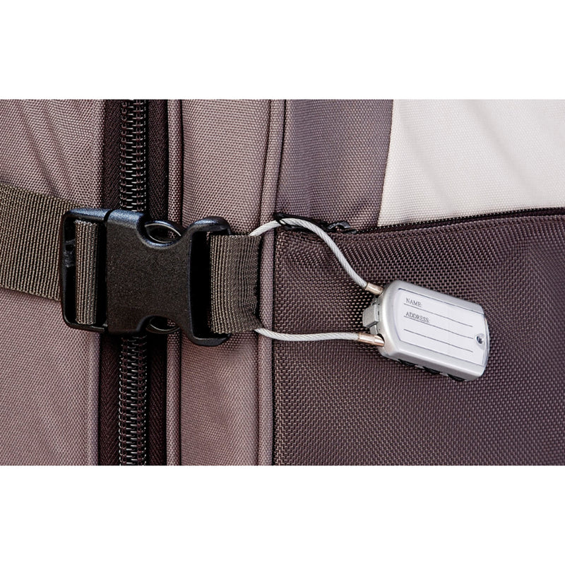 30mm set your own combination address padlock, assorted colours