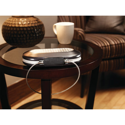 Safe space® small combination lock box with cable