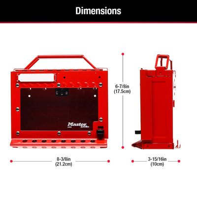 Group Lock Box with Wall Mounting Bracket