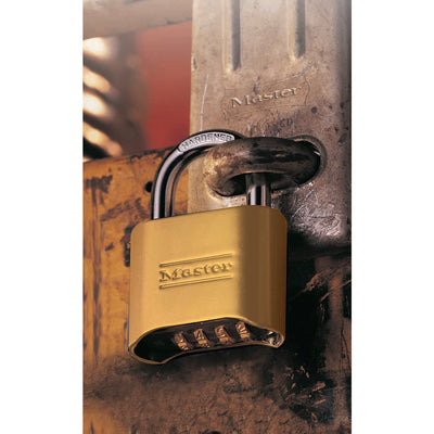 52mm wide Excell® laminated steel padlock with 51mm long shackle