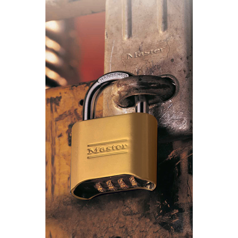 52mm wide Excell® laminated steel padlock with 51mm long shackle