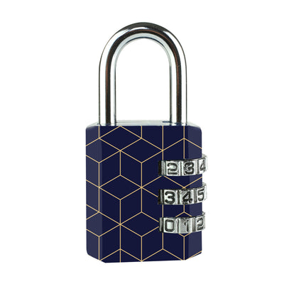 30mm wide set your own combination padlock; printed patterns