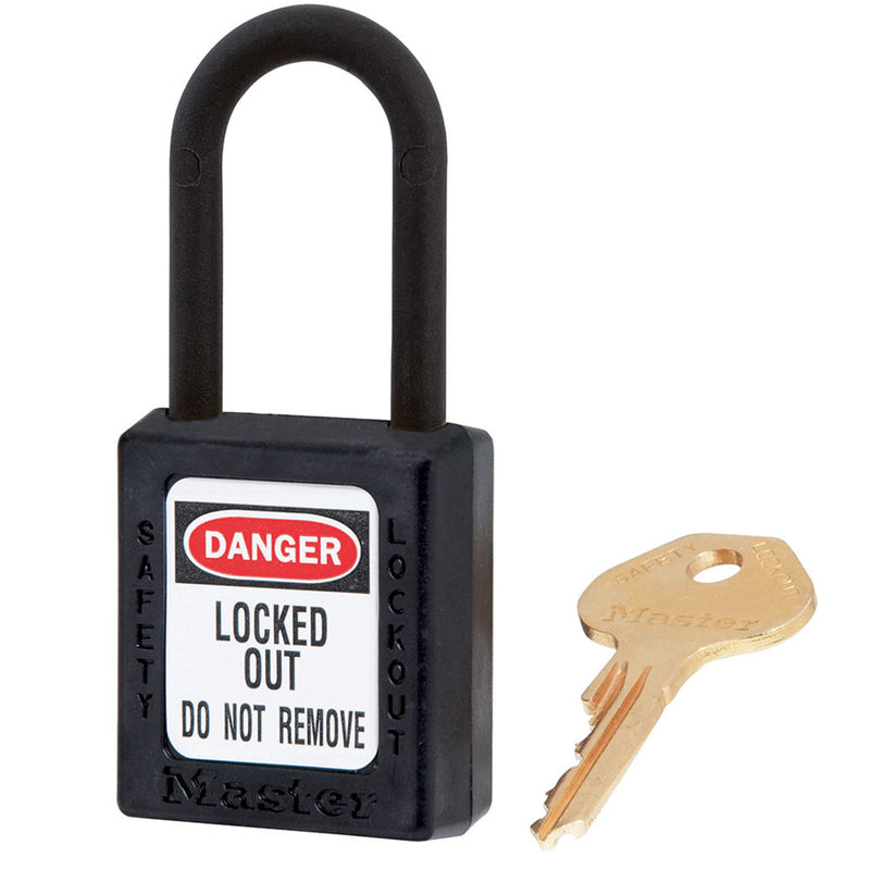 Zenex™ Thermoplastic Safety Padlock, 1 1/2in (38mm) Wide