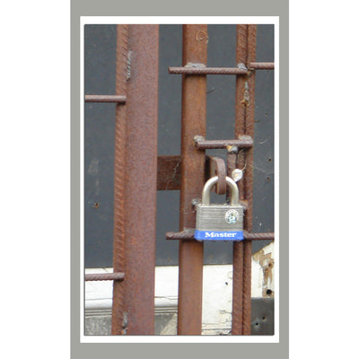 51mm wide laminated steel pin tumbler padlock