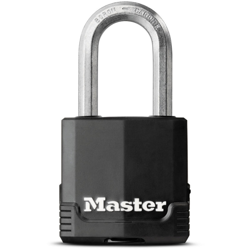 49mm wide Excell® covered laminated steel padlock with 38mm long shackle