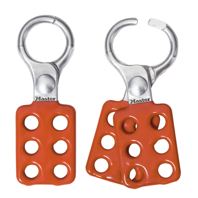 Aluminum Lockout Hasp, 1in (25mm) Jaw Clearance
