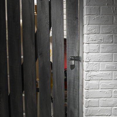 40mm wide solid aluminum body padlock; 4 pack