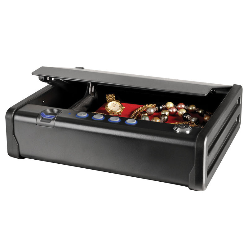 Small quick access compact fingerprint safe