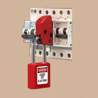 Miniature Circuit Breaker Lockout, Tool Free Universal Fit