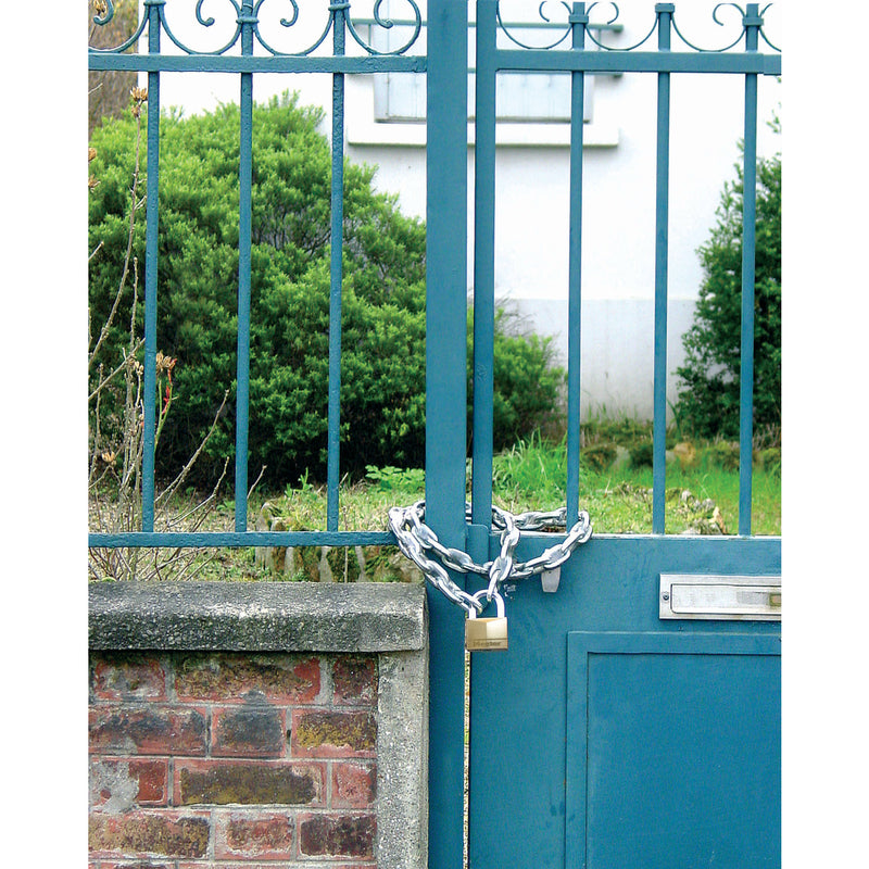 1,5m long x 8mm diameter hardened steel chain