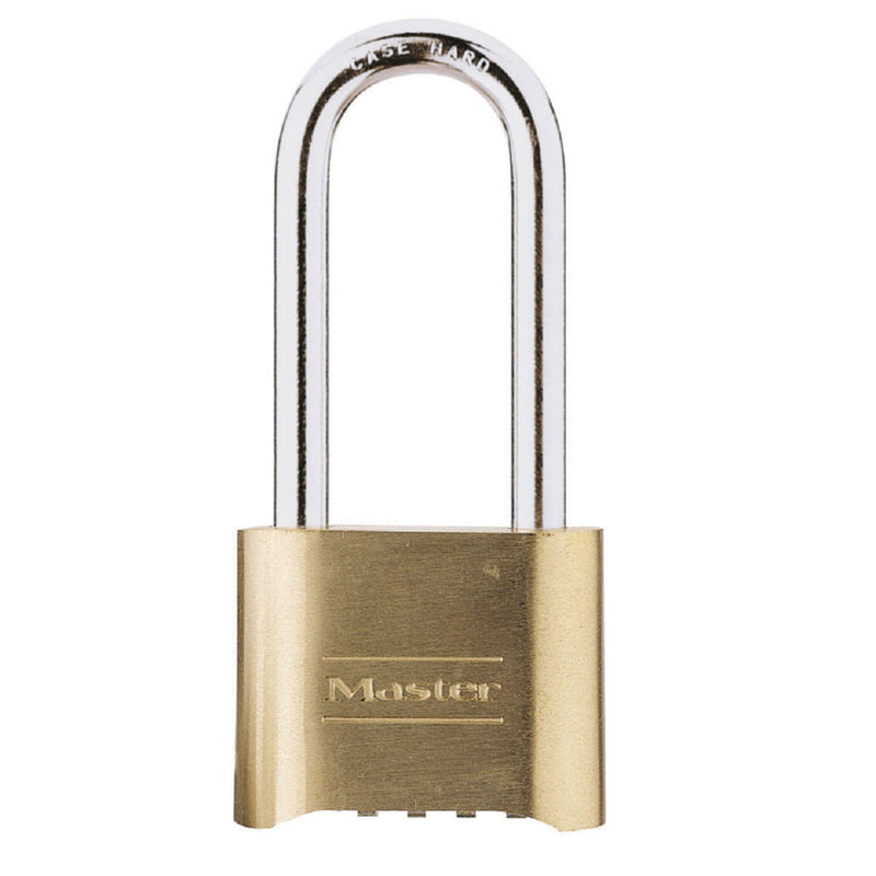 52mm wide resettable combination solid body padlock with 51mm long shackle