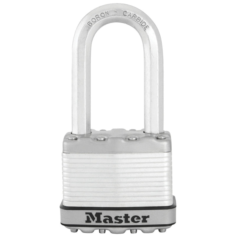 52mm wide Excell® laminated steel padlock with 51mm long shackle