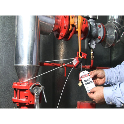 Adjustable Cable Lockout, 15ft (4.6m) Cable