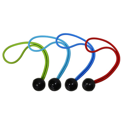 20cm x 4mm ball bungee; 4 pack