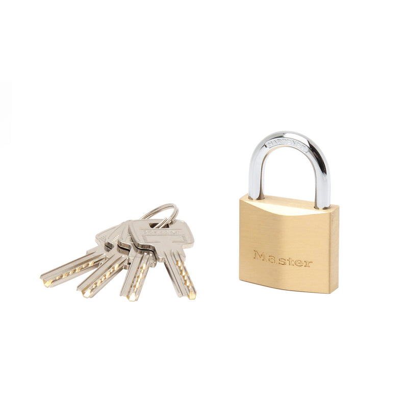 40mm wide extra thick solid brass body padlock