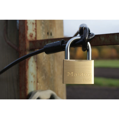 1 7/8in (48mm) Wide Brass Padlock