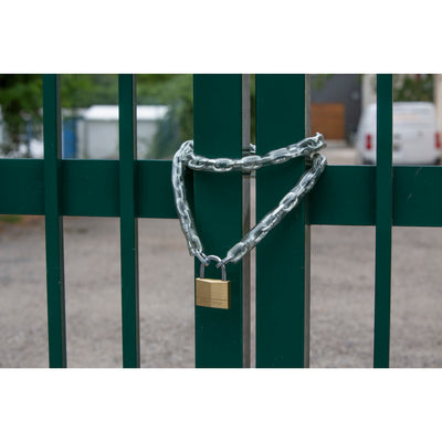 70mm wide solid brass body padlock