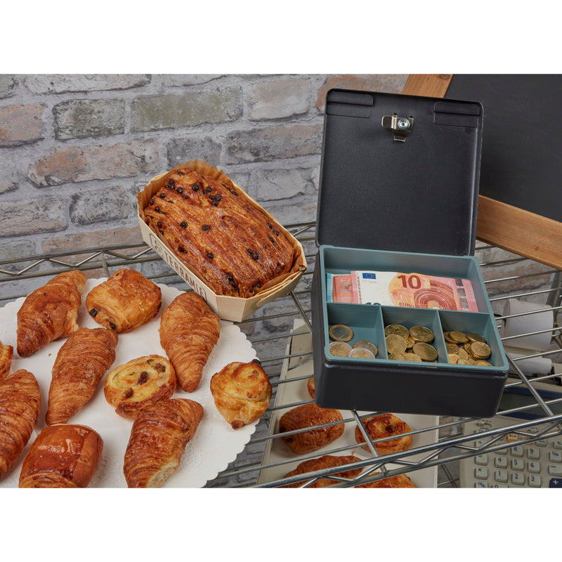 Small cash and key lock box