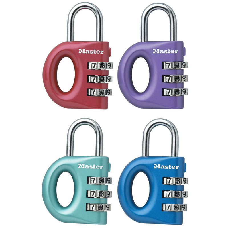 32mm wide zinc body set your own combination padlock