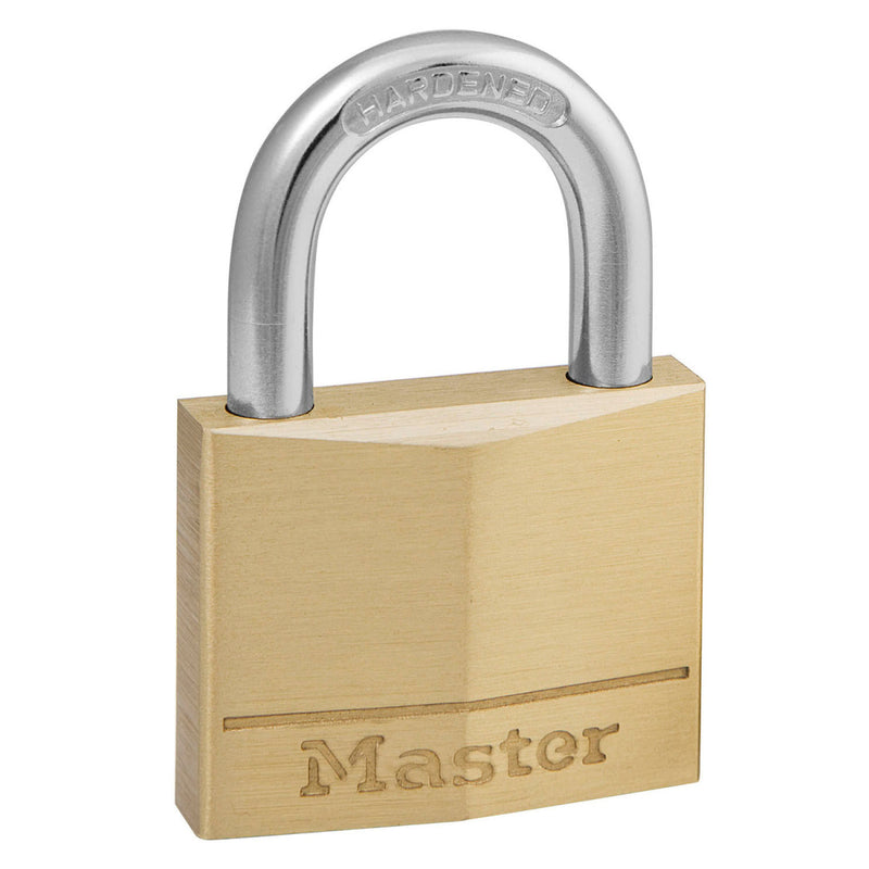 40mm wide solid brass body padlock