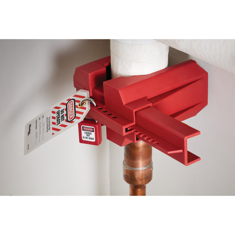 Adjustable Ball Valve Lockout Device