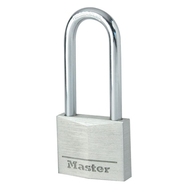 40mm wide solid aluminum body padlock with 51mm long shackle