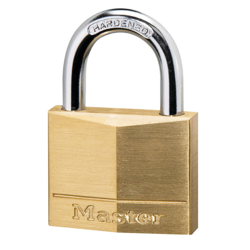 40mm wide solid brass body padlock