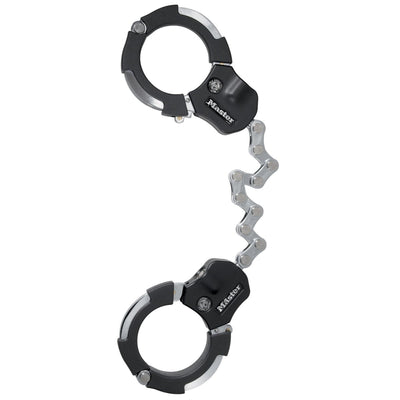 7.6cm diameter hardened steel Street Cuff® locks; 9 links