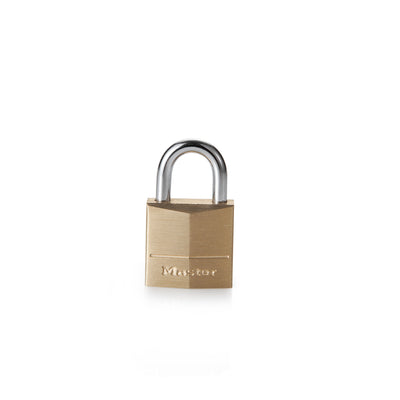 20mm wide solid brass body padlock