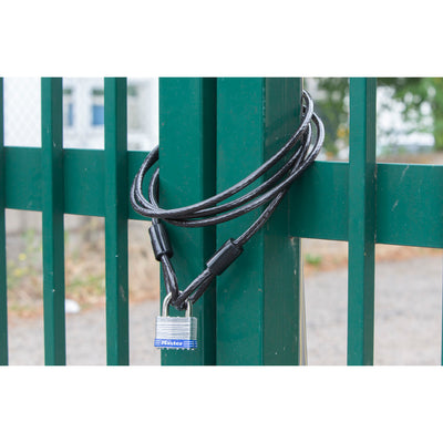 51mm wide laminated steel pin tumbler padlock