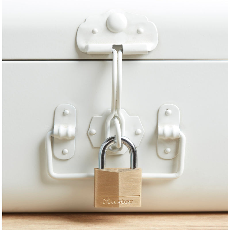 40mm wide solid brass body padlock