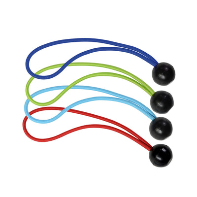 20cm x 4mm ball bungee; 4 pack