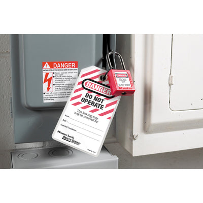 Do Not Operate Safety Tag, English, Laminated