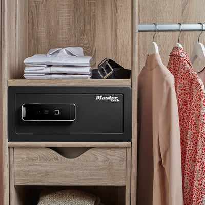 Large biometric security safe