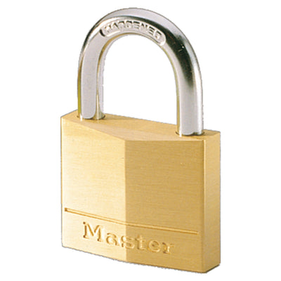 40mm wide solid brass body padlock