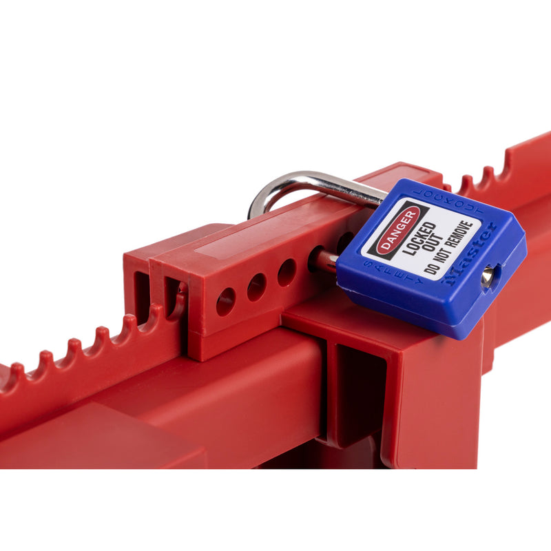 Adjustable Ball Valve Lockout Device