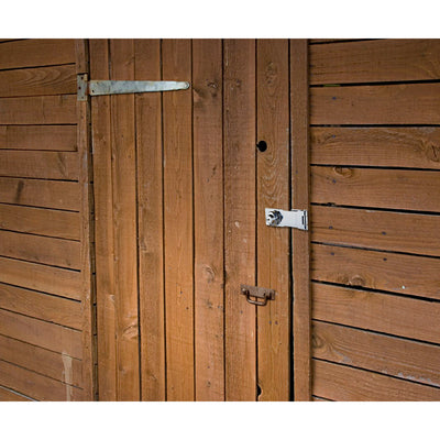 118mm long chrome plated steel body with integrated locking mechanism