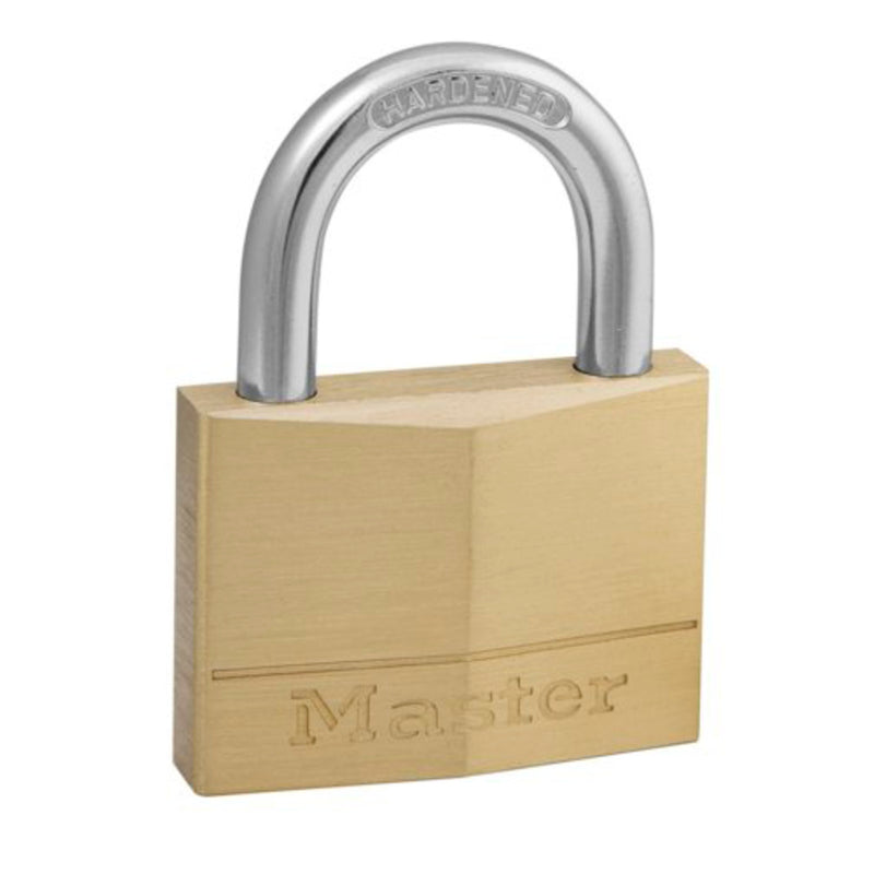 50mm wide solid brass body padlock