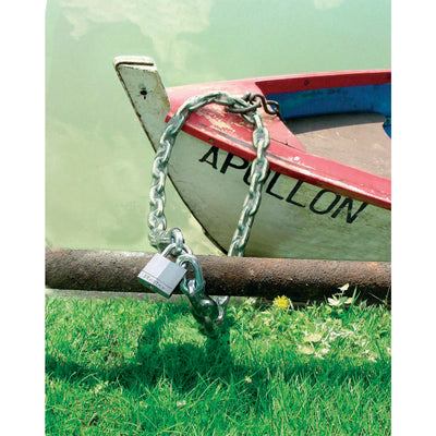 1,5m long x 6mm diameter hardened steel chain