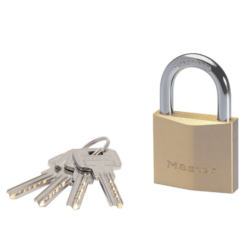50mm wide extra thick solid brass body padlock