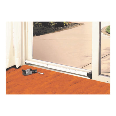 Dual Function Adjustable Door Security Bar