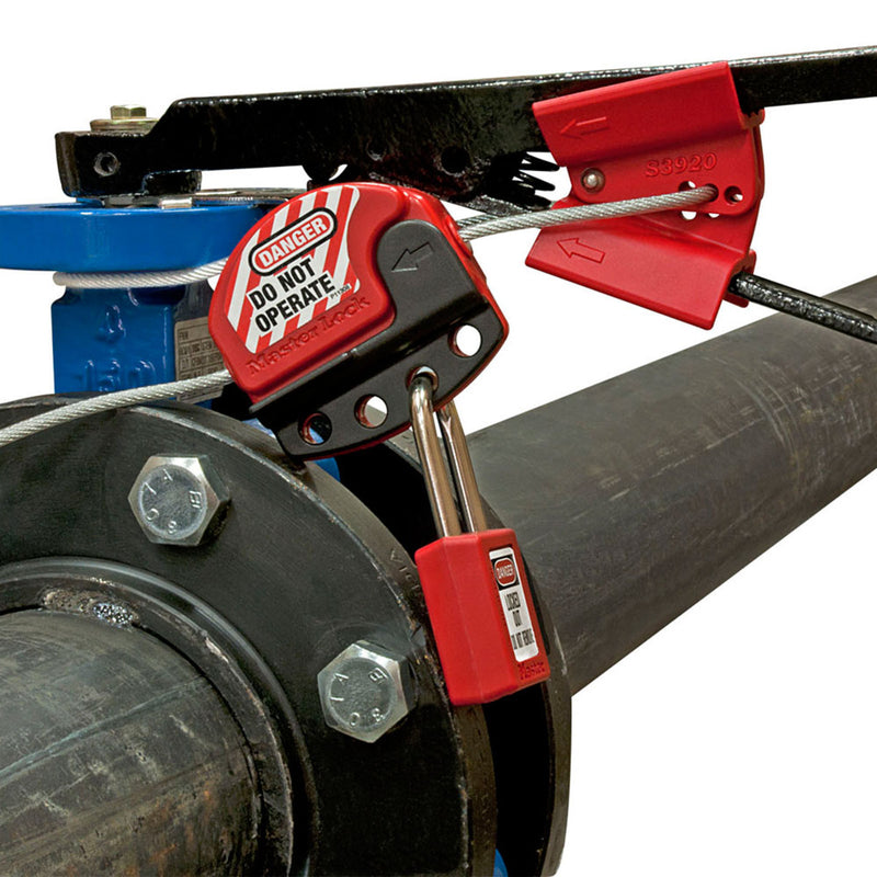 Butterfly Valve Lockout Kit, Device and S806CBL3