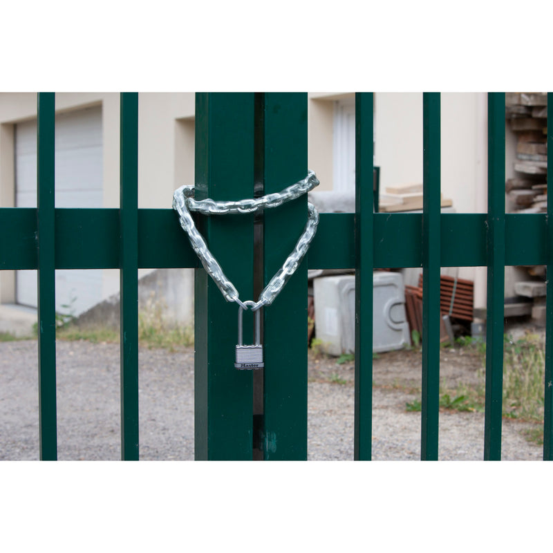 45mm wide Excell® laminated steel padlock with 64mm long shackle