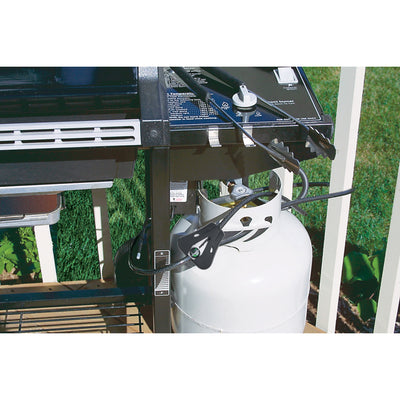 1,8m long x 8mm diameter Python™ adjustable locking cable; black