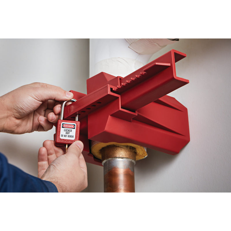 Adjustable Ball Valve Lockout Device
